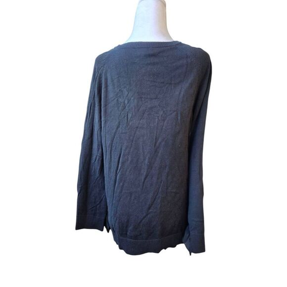 DG2 By Diane Gilman Women's Size Large Black Sweater - Picture 4 of 7